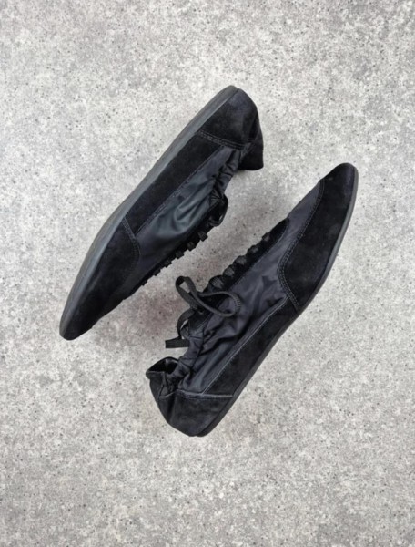 Prada Collapse Re-Nylon and Suede Sneakers taille 42