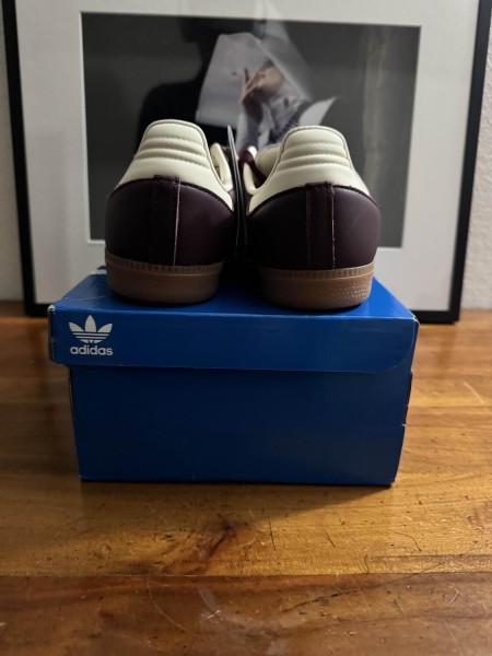 Adidas Samba OG Maroon Metallic Gold