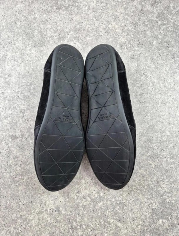 Prada Collapse Re-Nylon and Suede Sneakers taille 42 2