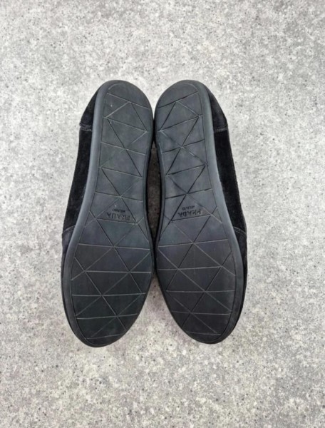 Prada Collapse Re-Nylon and Suede Sneakers taille 42