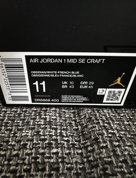 Nike Air Jordan 1 craft SE