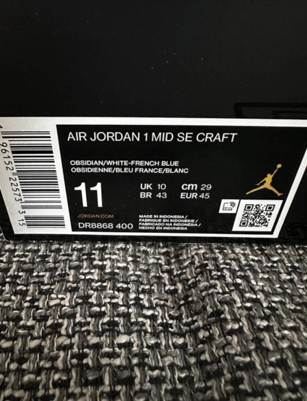 Nike Air Jordan 1 craft SE