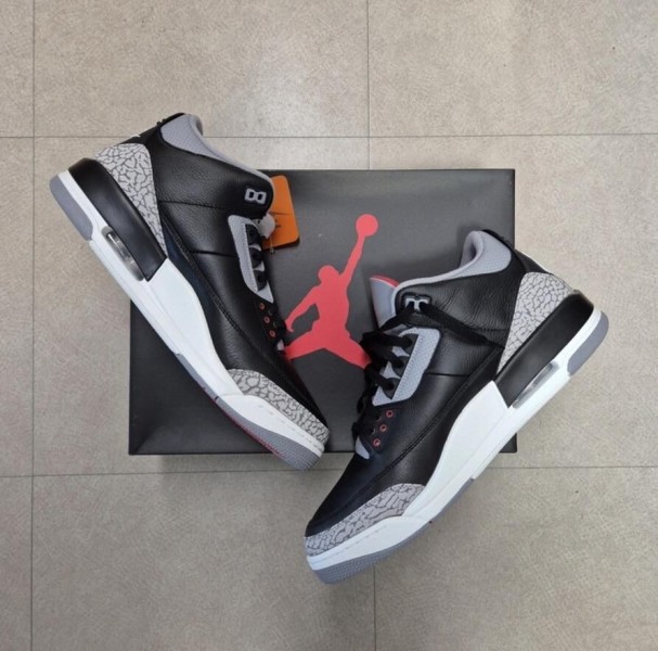 Jordan 3 "Black Cement"