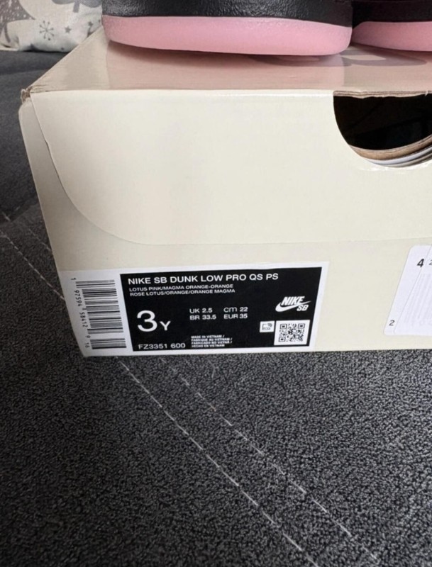 Nike SB Dunk Low Pro QS powderpuff blossom 35 2
