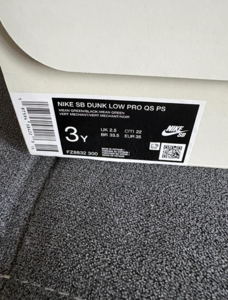 Nike SB Dunk Low Pro QS powderpuff buttercup 35