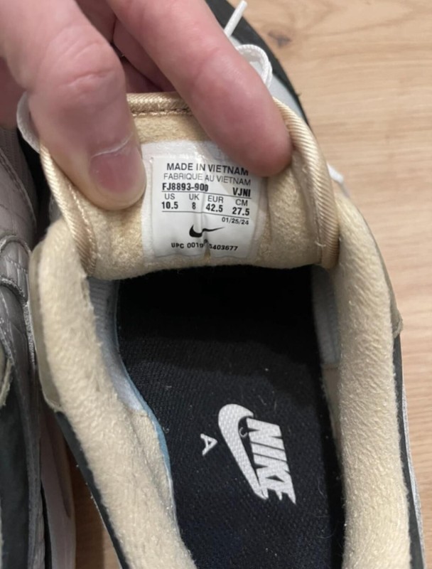 Nike air max 1 NBY by you id 2023 taille 42,5 2