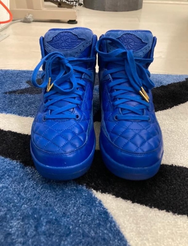 Jordan 2 Retro Just Don Blue Taille 42 2