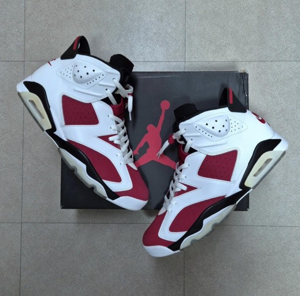 Jordan 6 "Carmine"