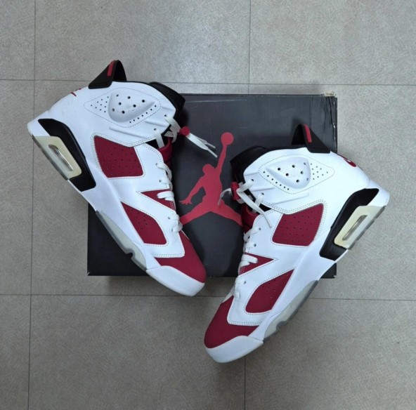 Jordan 6 "Carmine"