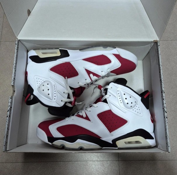 Jordan 6 "Carmine"
