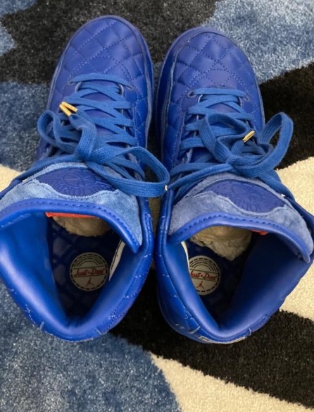 Jordan 2 Retro Just Don Blue Taille 42
