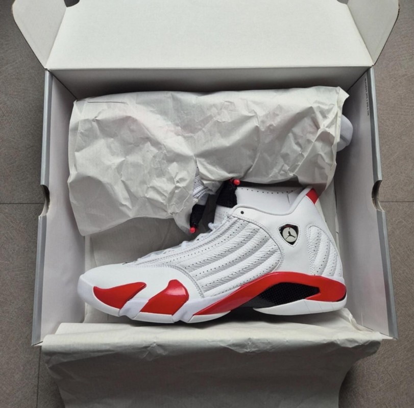 Jordan 14 "Candy Cane" 2