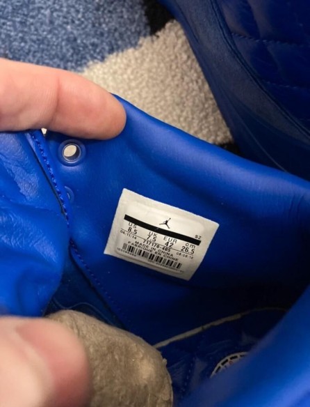 Jordan 2 Retro Just Don Blue Taille 42
