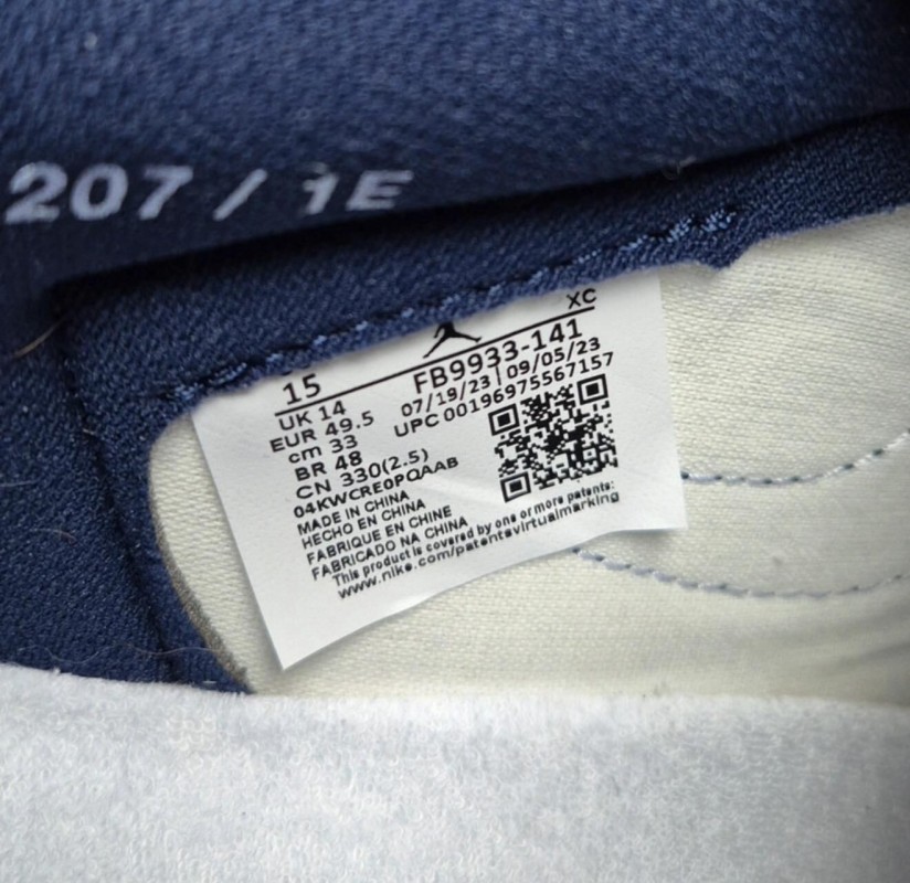 Jordan 1 low "Metallic Blue" 2