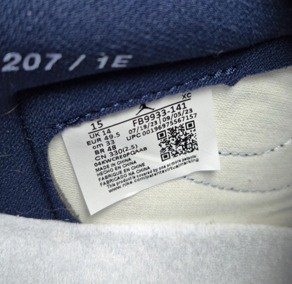 Jordan 1 low "Metallic Blue"