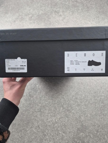 Demon footwear fasson black taille 42