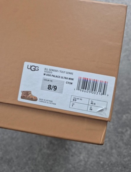 Bottes Palace Skateboards UGG Ultra Mini Boot taille 40,5