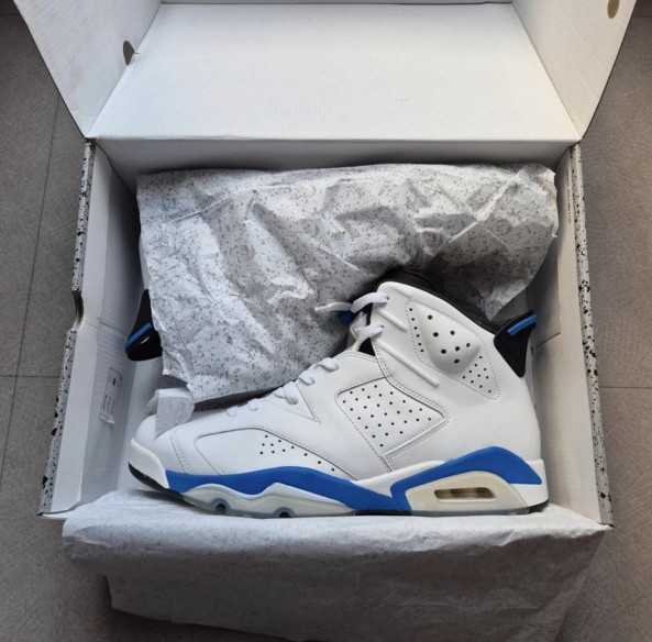 Jordan 6 OG "Sport Blue"