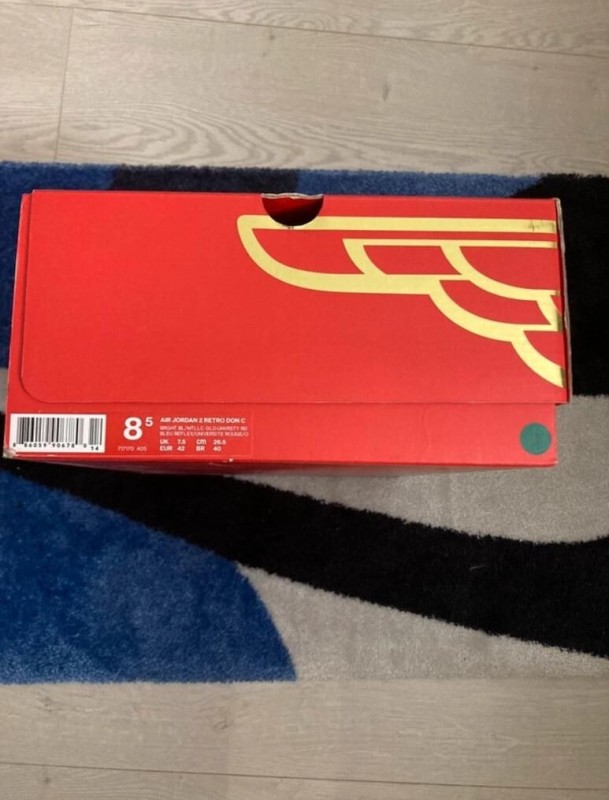 Jordan 2 Retro Just Don Blue Taille 42 2