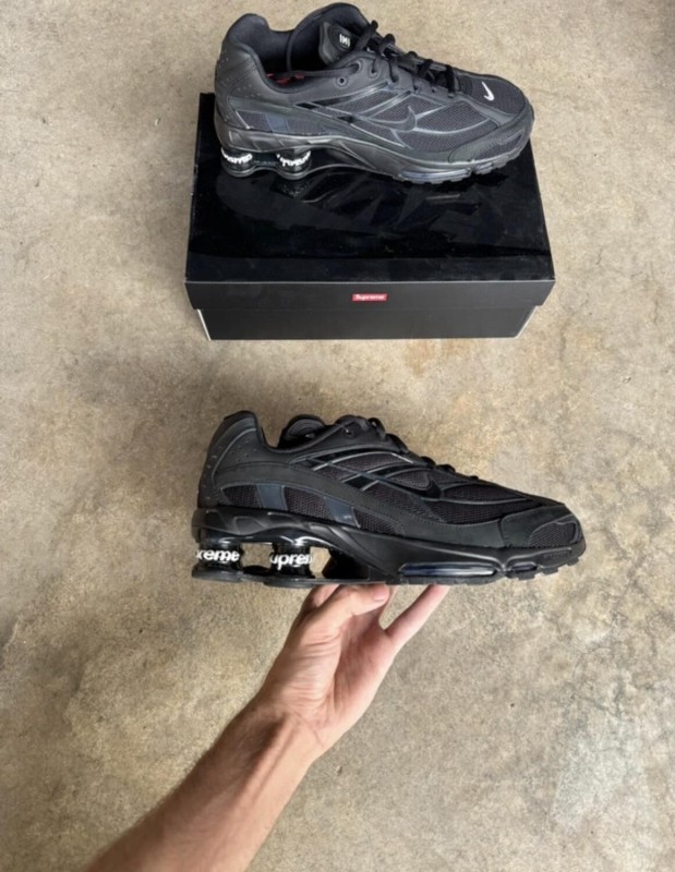 Nike Shox Ride 2 Supreme Black