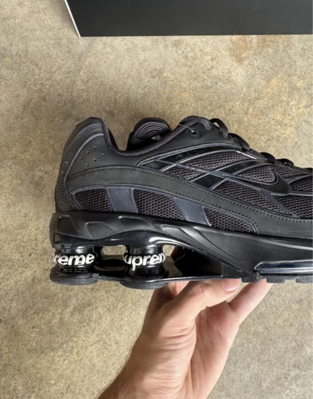 Nike Shox Ride 2 Supreme Black 2