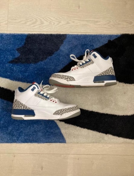 Jordan 3 Retro True Blue Taille 42 (2016)