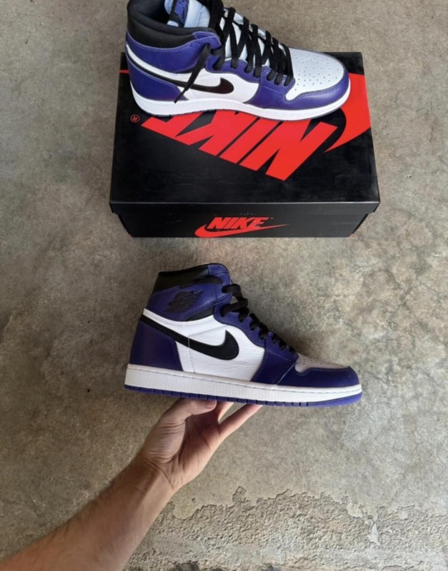 Jordan 1 high court purple