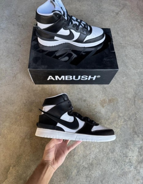 Nike Dunk high Ambush black