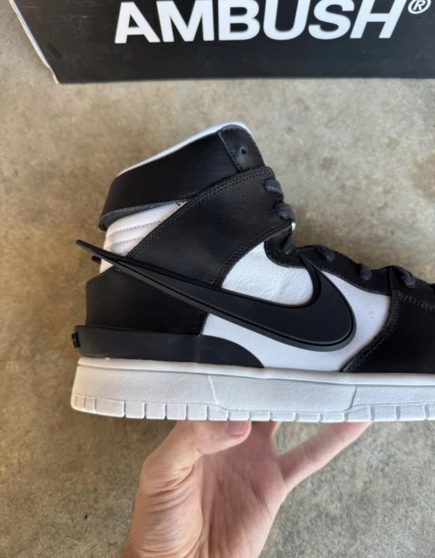 Nike Dunk high Ambush black 2