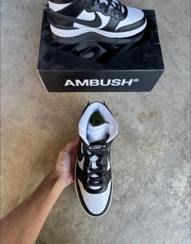 Nike Dunk high Ambush black 2