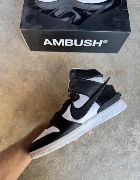 Nike Dunk high Ambush black