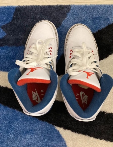 Jordan 3 Retro True Blue Taille 42 (2016)