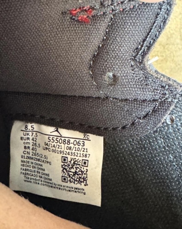 Jordan 1 high bred patent 2