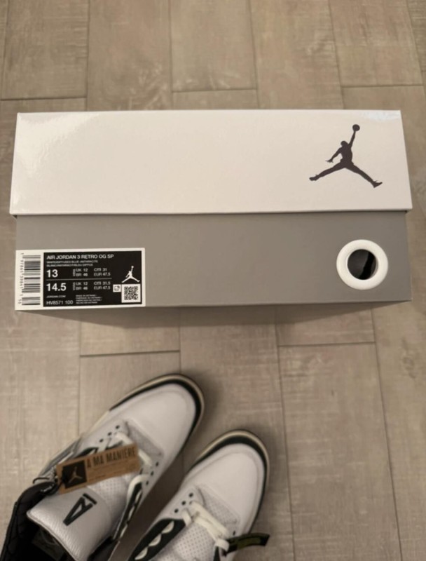 Jordan 3 A Ma Manière Diffused Blue 2