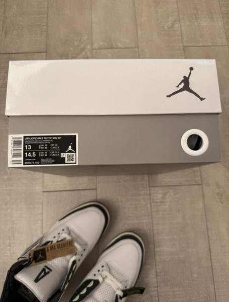 Jordan 3 A Ma Manière Diffused Blue