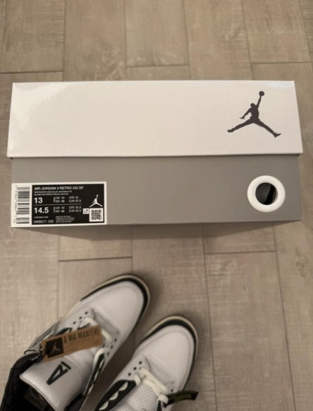 Jordan 3 A Ma Manière Diffused Blue