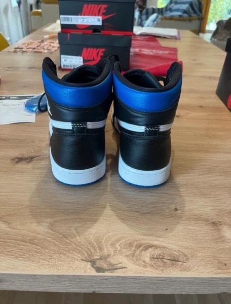 Jordan 1 Retro Royal Toe Taille 42 8,5us