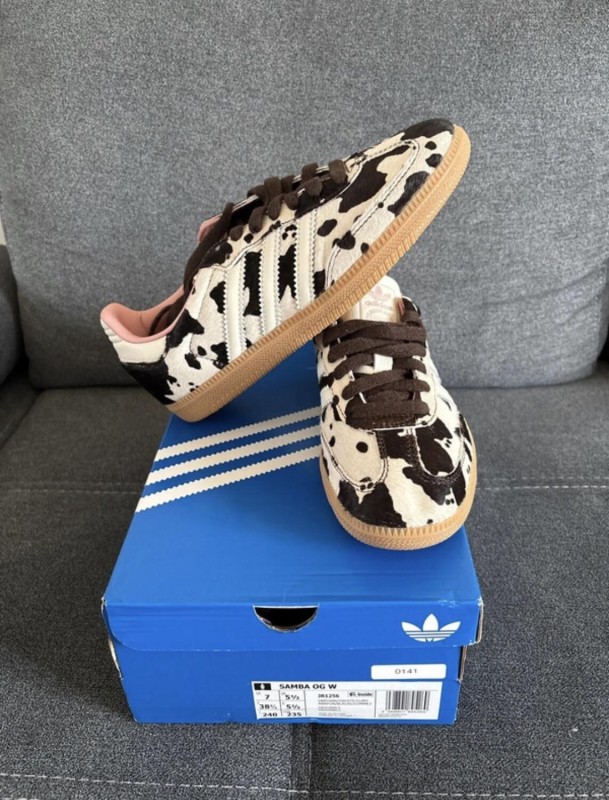 Adidas Samba OG W - Motif vache - Taille 38 2/3