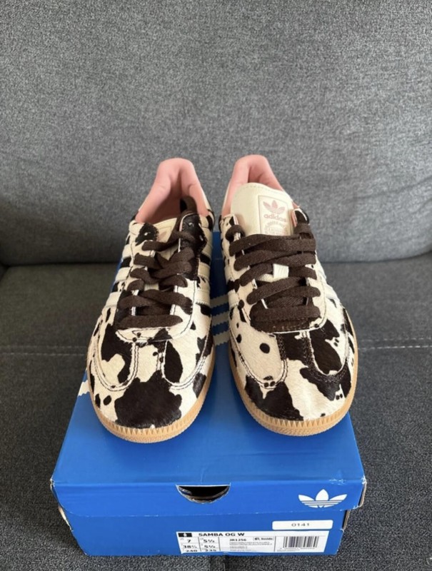 Adidas Samba OG W - Motif vache - Taille 38 2/3 2