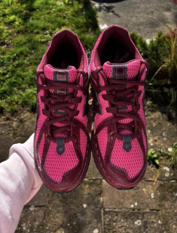 New Balance 1906R Zalando Trail Mix - Coloris Maroon / Rose 2