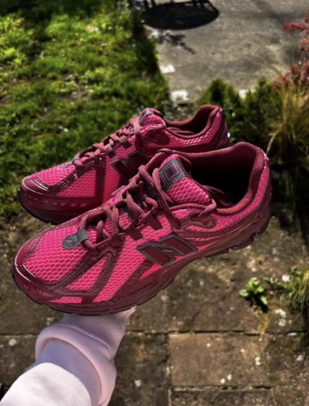 New Balance 1906R Zalando Trail Mix - Coloris Maroon / Rose 2