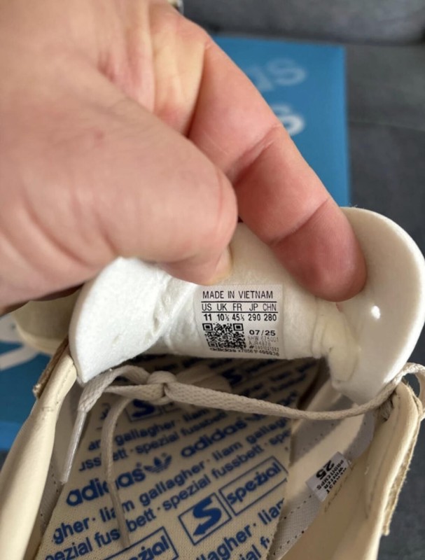 Adidas spezial Liam Gallagher 45 1/3 2