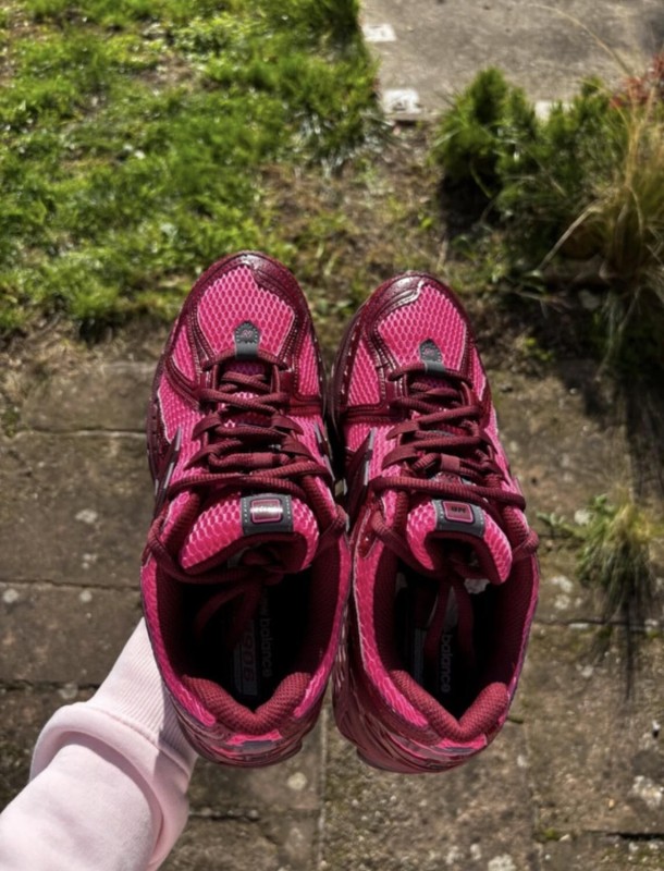 New Balance 1906R Zalando Trail Mix - Coloris Maroon / Rose 2