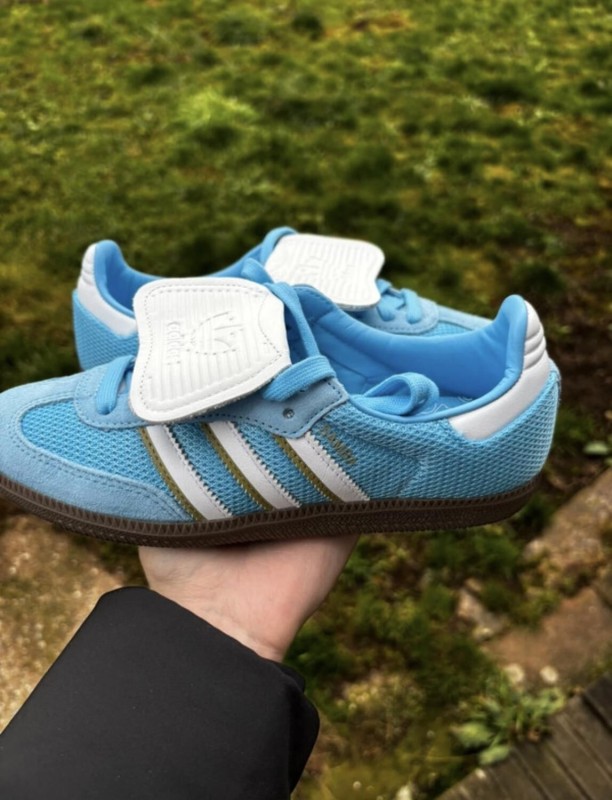 Adidas Samba LT Semi Burst Blue Bleu Clair Bleu Ciel - Taille 36 2/3 - Neuf