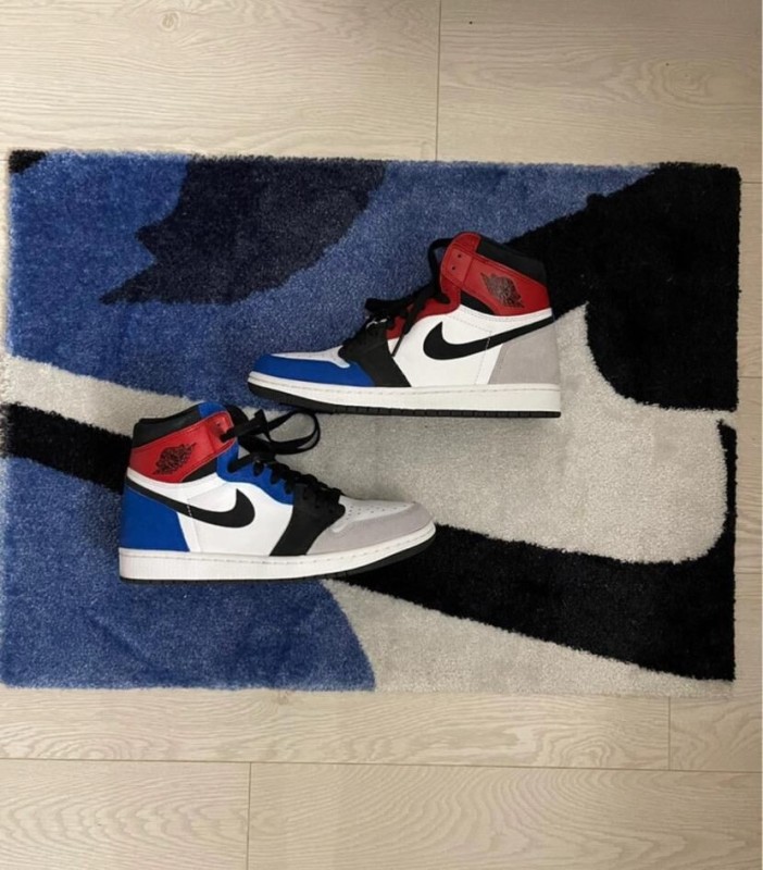 Jordan 1 Retro Smoke Grey Custom Taille 42 Comme neuve