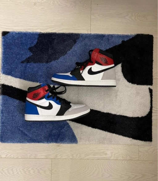 Jordan 1 Retro Smoke Grey Custom Taille 42 Comme neuve