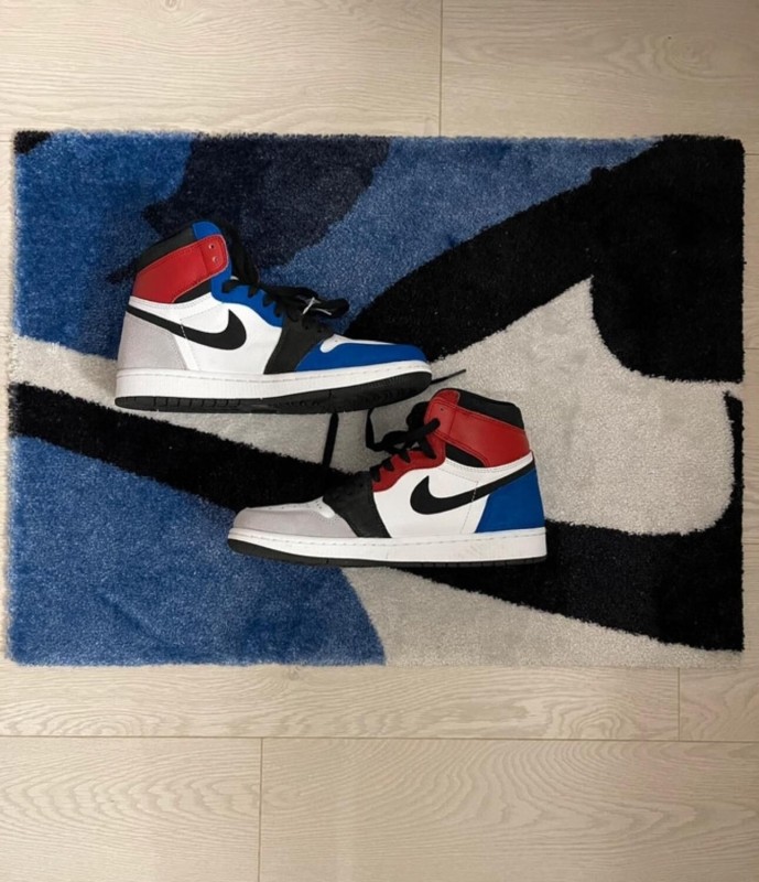 Jordan 1 Retro Smoke Grey Custom Taille 42 Comme neuve 2