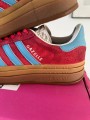 adidas gazelle rouge et bleu