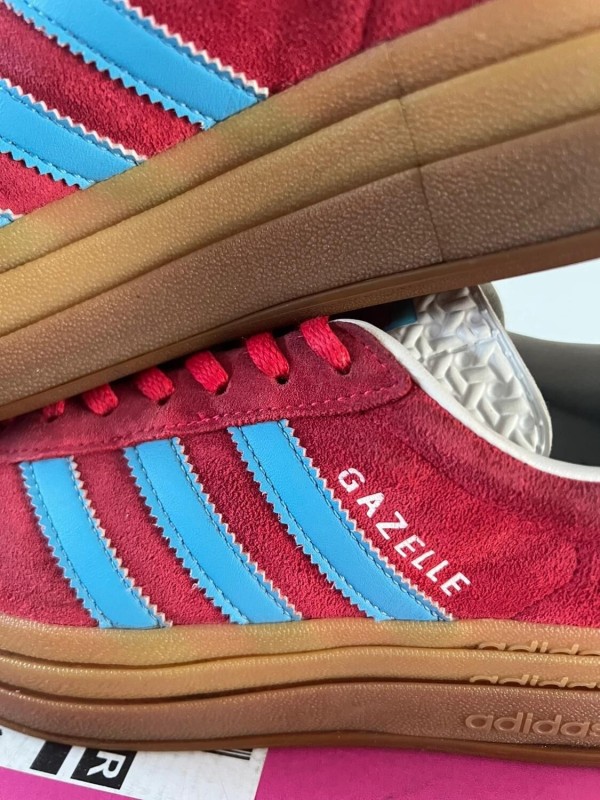 adidas gazelle rouge et bleu 2