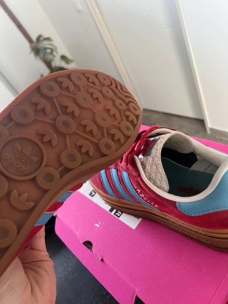 adidas gazelle rouge et bleu